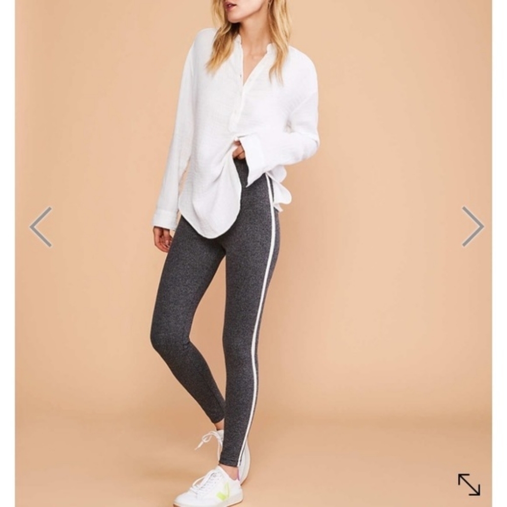 Lou & Grey side stripe leggings small - Picture 2 of 9